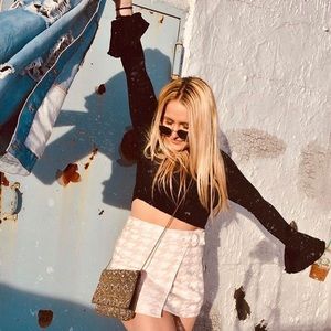 Cropped black Longsleeve